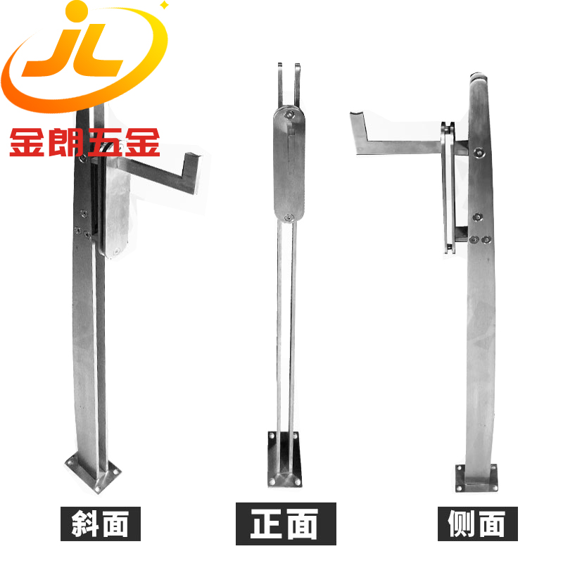 雙板不鏽鋼(gāng)扶手(shǒu)旗杆立(lì)柱-SB6