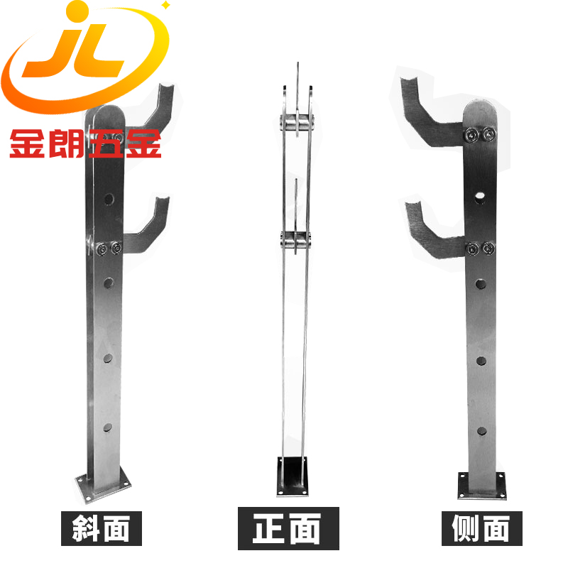 雙(shuāng)板不鏽鋼(gāng)扶手立柱-SB9