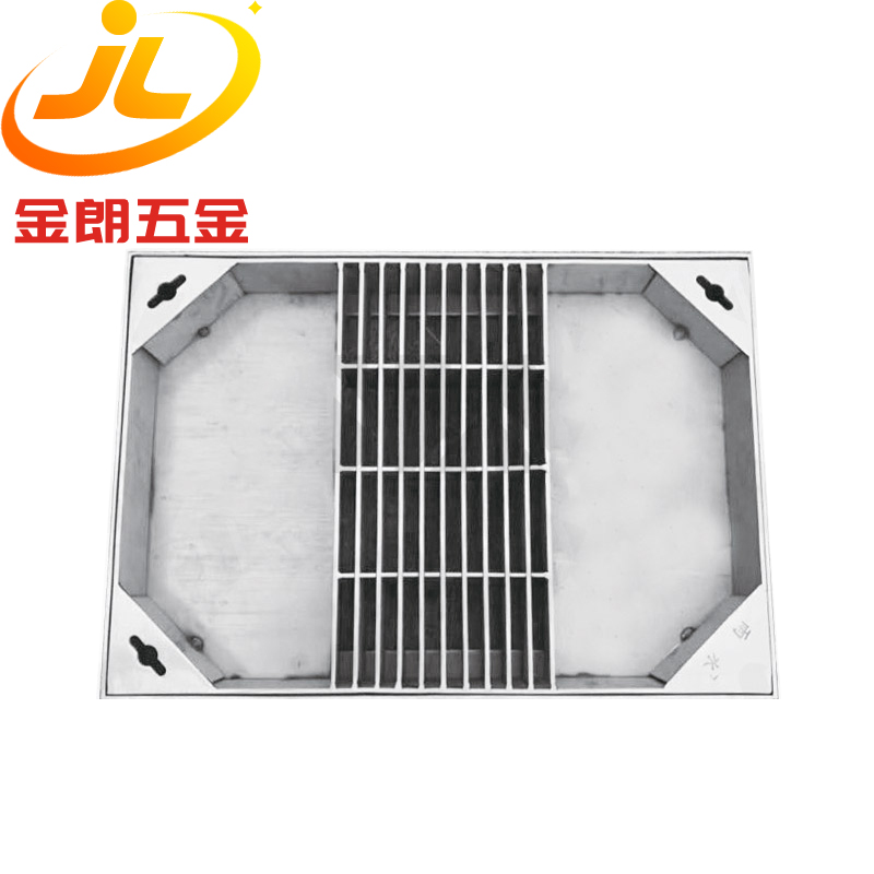 不鏽鋼矩形井蓋格柵
